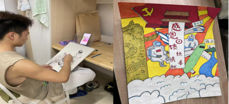 社會(huì)服務(wù)系開展“誠信、感恩、勵(lì)志”主題繪畫活動(dòng)